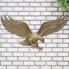 Whitehall Products Antique Brass Wall Eagle 00755, 36 inches wide