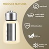 Boziee 280 ml Small Stainless Steel Thermos Flask, BPA-Free, Portable