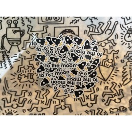 vandal To The Moon - Wallstreet Bets / Dogecoin inspired Fridge Magnet