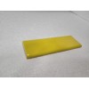 Daltile Sunflower Yellow Ceramic Tile Bullnose Backsplash Curved Edge Subway