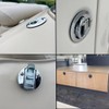 WJSKDQ 2PCS 2" Flush Pull Slam Latch Marine or Boat