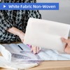 1.6 x 2m White Polypropylene Fabric Non-Woven Interfacing, Non-Woven Single-Sided