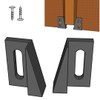 3 Pairs - Pocket Door Bottom Guide - Jamb Mounted