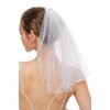 Bridal Wedding Veil Short Communion Veils for Bachelorette Party with
