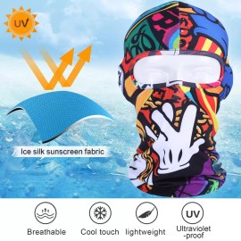 Unbranded Balaclava Face Mask UV Protection Ski Sun Hood Tactical Masks for Men and Women