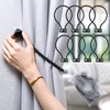 8 Packs Magnetic Curtain Tiebacks for Drapes, Decorative Drape Tie