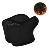 Pasamontañas Térmico Deportivo Con Malla Respirble Negro Liso One Size