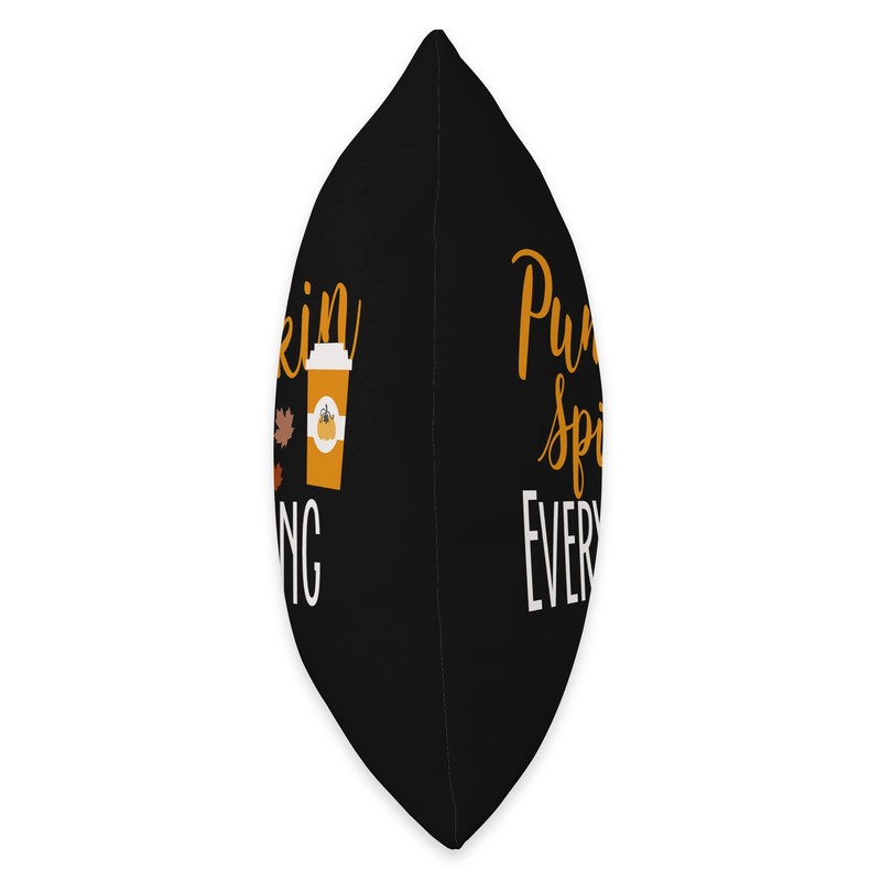 Pumpkin Spice Everything Throw Pillow