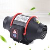 DOONARCES 4 inch 182 CFM Inline Duct Ventilation Fan Silent