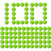 100Pcs 2.3cm Rounds Foam Ammo Refill Replace Balls Pack Children