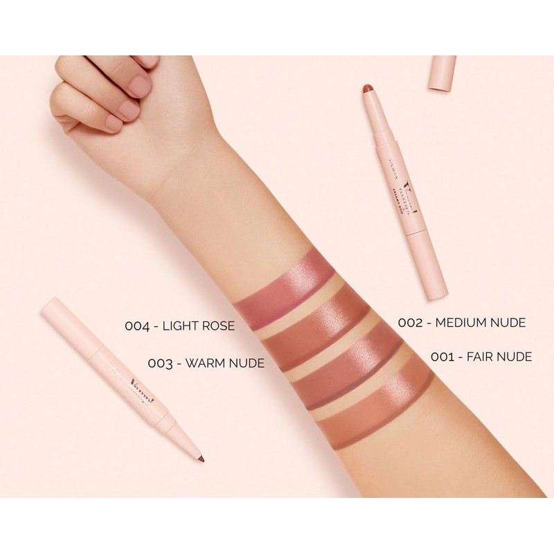 Pupa VAMP! Creamy Duo contour pencil & lipstick Brilliant 004
