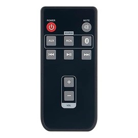 New Replace Remote Control Fit for Insignia NS-HBTSS116RC HBTSS116 Powered Bookshelf Speaker Home Theater System