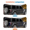 JeCar 13pcs Blue Full Set Door Hinge Cover Trim Kit