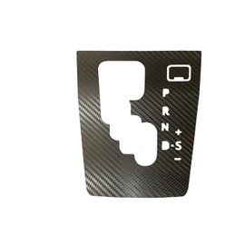 IDT 4 Type Hiace Shift Panel Sheet Sticker Interior Custom HIACE TRH KDH GDH Mini Waste 3D Carbon Black