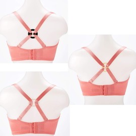 Bra Strap Clips, 12 Pieces Bra Strap Connector Clip Bra Non-Slip Holder Bra Cross Back Clips Bra Underwire Converter for Women Invisible Bra Straps