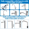 2 Pack Dishwasher Faucet Adapter Dishwasher Snap Adapter Connection Portable