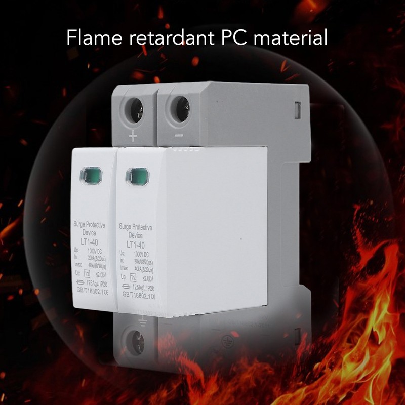DC Surge Protective Device Modular Design Flame Retardant Quick Response
