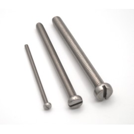 M6X80 Slotted Cylinder Screws DIN 84 A2 Stainless Steel Pack of 50