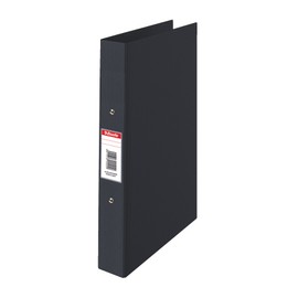 Esselte 2 Ring Binder, PP, Holds up to 190 Sheets, 42 mm Spine, 50004 - A4, Black