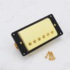 OTOTEC 50mm Neck Guitars Humbucker Double Coil Pickups Gold Electric