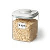 EQI Airtight Food Storage Container with One-Touch Lid, 2.8 QT