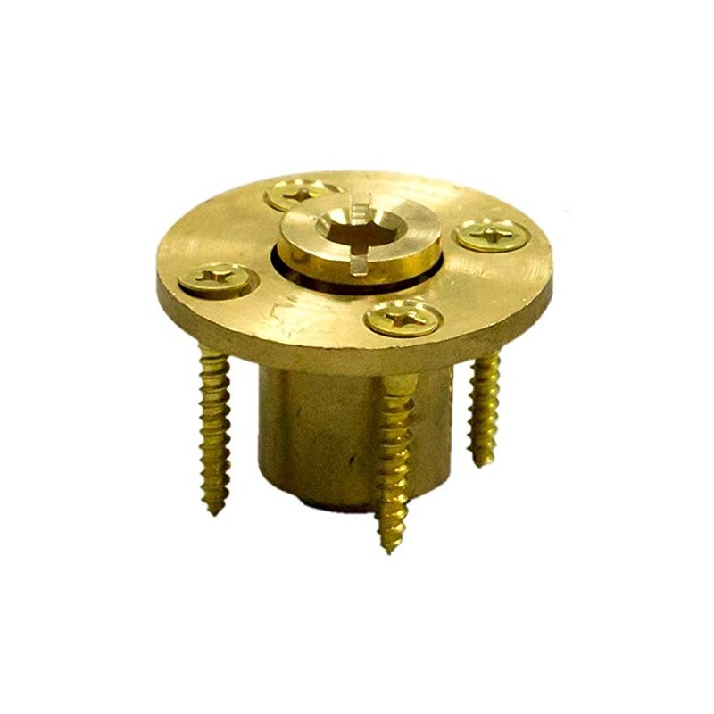 Buffalo Blizzard Wood Deck Brass Anchor for Pool Safety Cover
