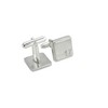 Square Cufflinks with ‘17’ Engraved - 17th Anniversary