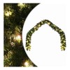 Pemberly Row 16.4' Artificial Greenery Plastic Garland in Green