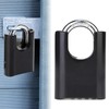 Combination Padlock, 52mm Large Heavy Duty Padlock with 4 Digit