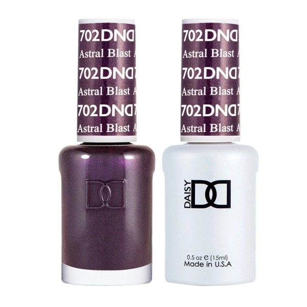 DND DUO Matching Gel & Lacquer #702 - Astral Blast