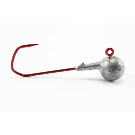 VMC Barbarian Jig Heads Round Head RD 20-25 Pieces Jigs Jig Lead Head Size 4/0-14g - Pack of 25