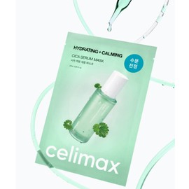셀리맥스 더 리얼 시카 카밍 세럼 마스크, 10개입, 1개 CeliMax The Real Cica Calming Serum Mask, 10 Pack, 1 Piece