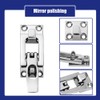 ODYSUNRAL Marine Anti-Rattle Square Latches for Boat Door Hatch, Hold