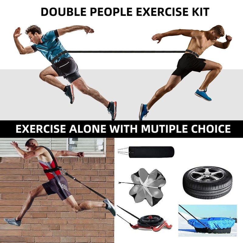 OYINDIZ Sled Workout Equipment, Harness Set for Training Outdoor, Tire