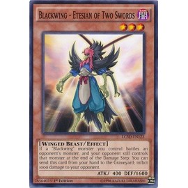 YU-GI-OH! - Blackwing - Etesian of Two Swords (LC5D-EN123) - Legendary Collection 5D's Mega Pack - 1st Edition - Common