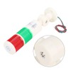 Emergency Warning Light, 2 Colours LED Warning Light with Buzzer