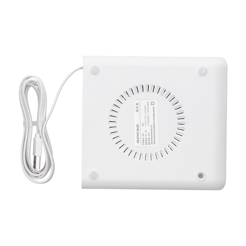 Beverage Warmer Mini USB Home Office Heating Coaster Electric Tray