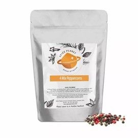4 Colour Mixed Peppercorns Whole Dried Four Mix (Black | White | Pink | Green) (50g)