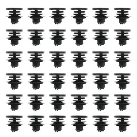 ECSiNG Pack of 50 Car Interior Door Panel Clips Trim Fasteners Plastic 3B0868243 Compatible with VW Golf / MK4 / Bora Car Parts Interior Fixings Door Cards