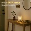 Small Battery operated Lamp with Timer for Bedside/Coffee Table/Book shelf