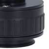 Garosa C Mount Adapter Microscope Adapter CTV Microscope Lens Camera