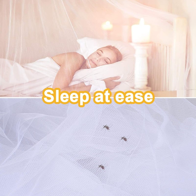 Mosquito Net Bed AUEJACKY Large Mosquito Net for Double Bed