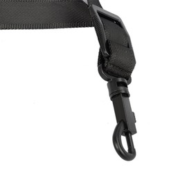 TRADERPLUS Saxophone Neck Strap Professional Soft Padded Alto Tenor Sax Strap with Locking Hook (Brown)
