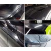 AUTOGOODY 30ft x 5ft Gloss Black 4D Carbon Fiber Vinyl