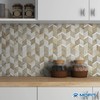 MOFIT Peel and Stick Backsplash for Kitchen,3D Wall Panel Peel