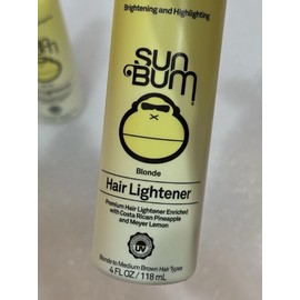 Sun Bum Blonde Formula Hair Lightener 4 Oz Spray Brightening Highlighting 3 Pack