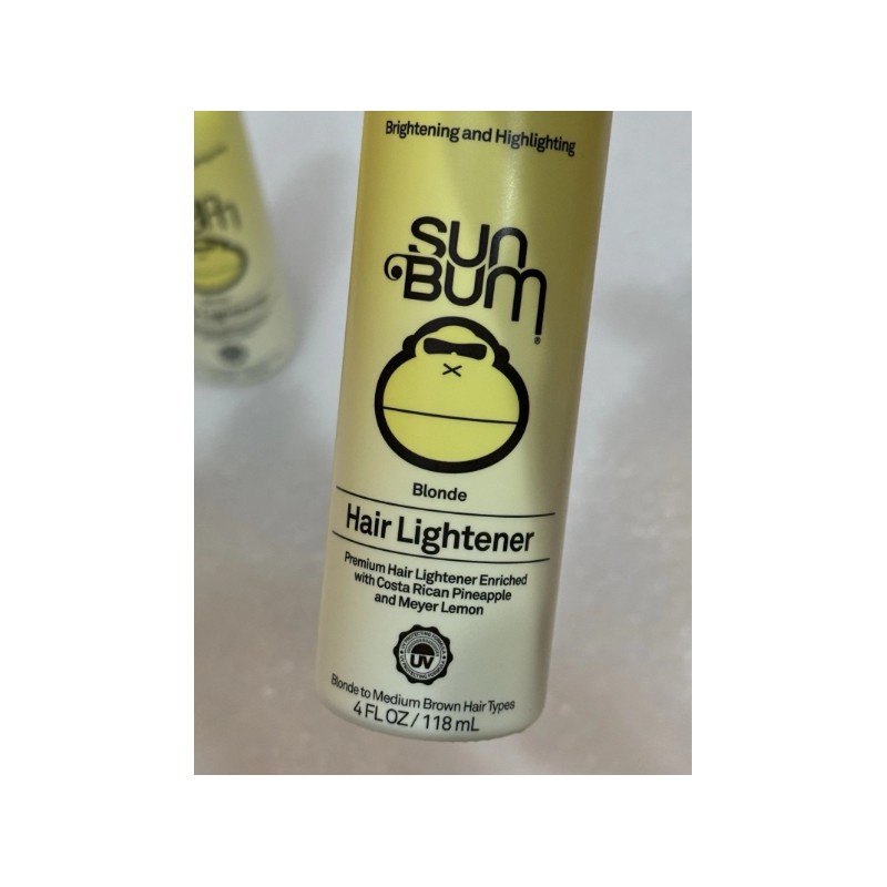 Sun Bum Blonde Formula Hair Lightener 4 Oz Spray Brightening