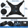 Adjustable Wheelchair Torso Support Vest for Adults – Black Positioning