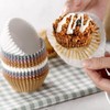 Vivi Bakie Muffin Cups, Set of 100, 4 Colors, Baking