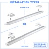 MYPLUS Under Cabinet Lights, 12" Touch Activated and Dimmable Aluminum
